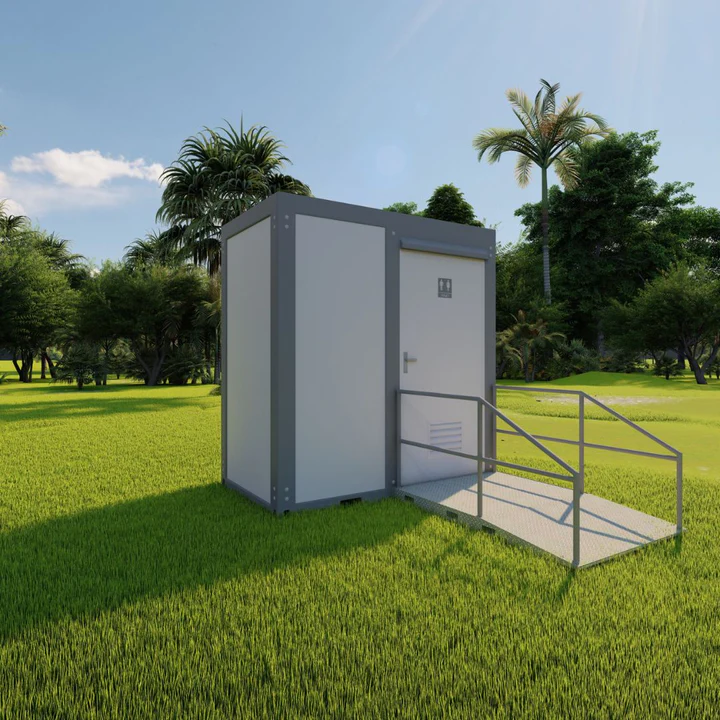 Original Accessible Toilet & Ramp